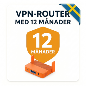 VPN-routern för utlandssvensken – Plug & Play inklusive 12 månader
